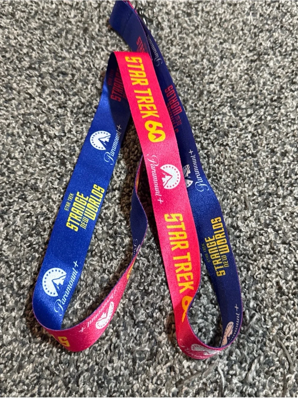 2026 SDCC Promo Star Trek 60 Paramount Strange New Worlds Lanyard Reversible